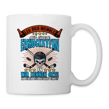 Eishockey - Tasse - Weiß - Rechts