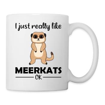 Meerkat Lover Funny Saying Gift - Mug - white - Right