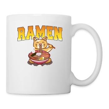 Ramen me rend heureux toi, pas tellement de thé drôle - Mug blanc - blanc - Droite