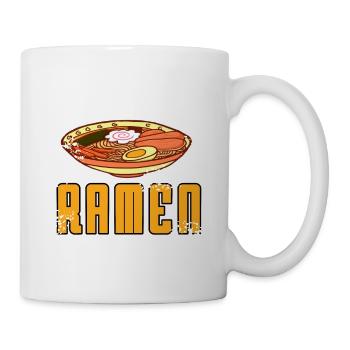 I'd Rather Spend Time Ramen Than Be At Work - Tasse - Weiß - Rechts