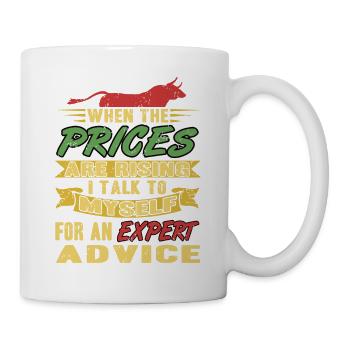 I Talk To Myself For An Expert Advice Funny - Mug - white - Right