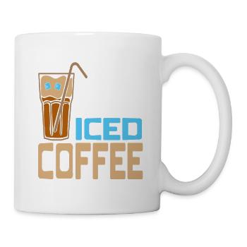 OK... But First Iced Coffee Funny Designs Tea - Mug - white - Right