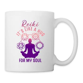 Médecine énergétique Reiki Soul Praticien Énergie - Mug blanc - blanc - Droite