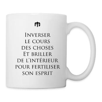 inverser - Mug blanc - blanc - Droite