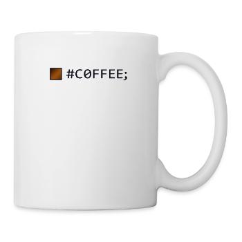 #COFFEE; Engineer Full Stack Coder Software - Mug - white - Right