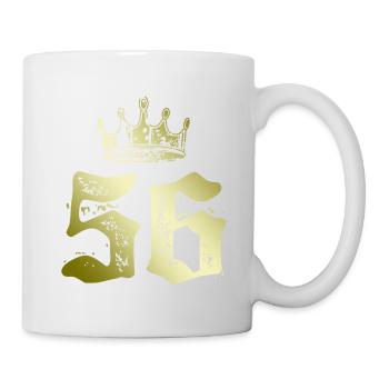 56 Number crown - Mug - white - Right