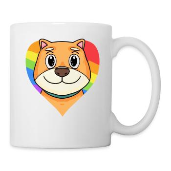 Shiba Inu Dog - Mug - white - Right