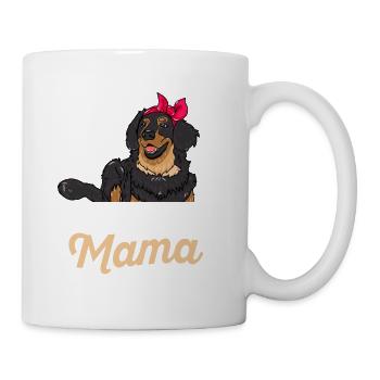 Hovawart Mama Hofhund Wächter Geschenk - Tasse - Weiß - Rechts