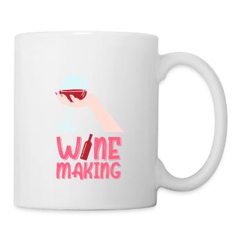 What Can I Say I Really Like Wine Making - Mug - white - Right