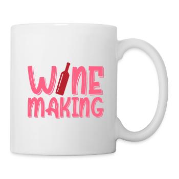 Grand-père est mon nom Vin faisant mon jeu - Mug blanc - blanc - Droite