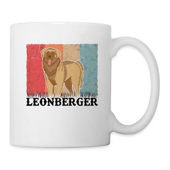 Leonberger Retro - Mug - white - Right