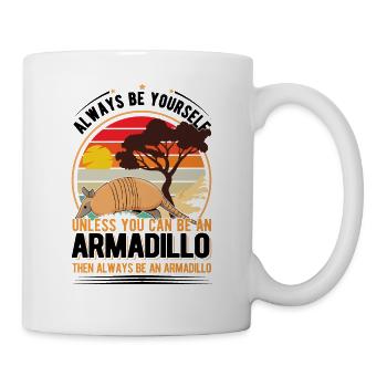 Armadillo Gift Armadillo - Mug - white - Right