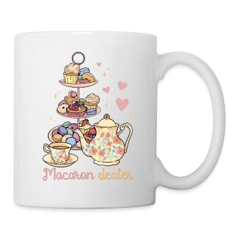 Macaron Dealer | Bake Tshirt | Pastry lovers - Mug - white - Right
