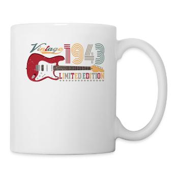 Vintage 1943 Édition Limitée 79ème anniversaire | - Mug blanc - blanc - Droite