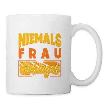Schlagerparty Frauen Schlager - Tasse - Weiß - Rechts