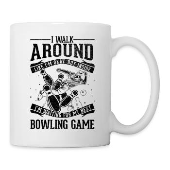I'm going okay - bowling - Mug - white - Right