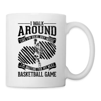 Ich Gehe Gut Herum - Basketball - Tasse - Weiß - Rechts