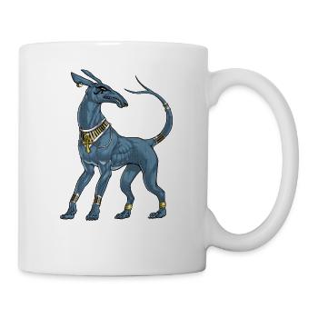 Ensemble de divinité de la mythologie égyptienne - Mug blanc - blanc - Droite
