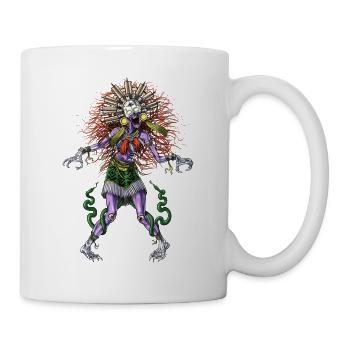 Aztec Mythology Deity Tzitzimitl - Mug - white - Right