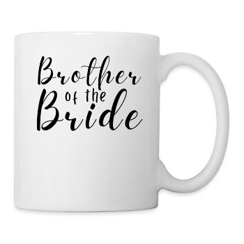 Brother of the Bride Wedding Bachelor Party - Mug - white - Right