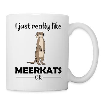 Meerkat Lover Funny Saying Gift - Mug - white - Right