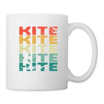 Kitesurfen Kiteboarding Kitesurfen Kite Surfing - Tasse - Weiß - Rechts