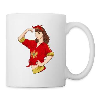 Montenegrin Girl Unbreakable I Heritage - Mug - white - Right
