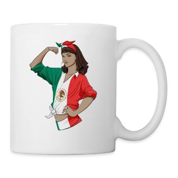 Mexican Girl Unbreakable I Mexican Heritage I - Tasse - Weiß - Rechts