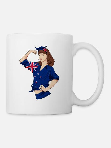 New Zealand Girl Unbreakable I Heritage New - Mug - white