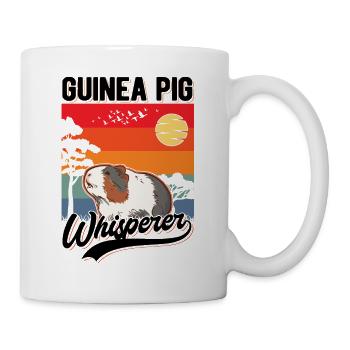 Meerschweinchen Flüsterer Cochon d’Inde Chuchoteur - Mug blanc - blanc - Droite
