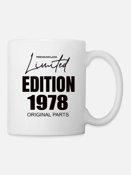 Limited Edition 1978 - Tasse - Weiß