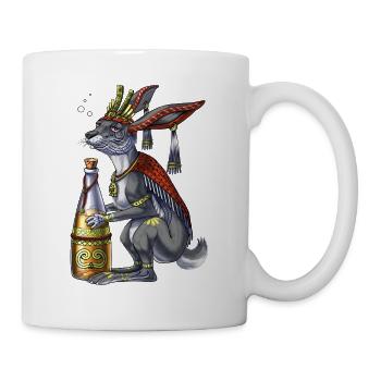 Aztekische Kreatur Centzon - Tasse - Weiß - Rechts