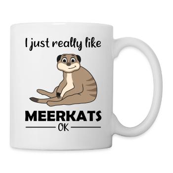 Meerkat Lover Funny Saying Gift - Mug - white - Right