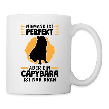 Capybaras sind perfekt südamerikanisches Capybara - Tasse - Weiß - Rechts