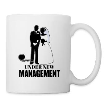 Unter Neuem Management Up In Life Game Of Wedding - Tasse - Weiß - Rechts