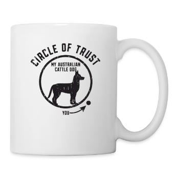 Circle of Trust Mein Australian Cattle Dog - auggie - Tasse - Weiß - Rechts