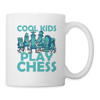 Cool Kids Play Chess Chess Board Chess Player - Mug - white - Right