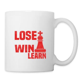 I Never Lose Either I Win Or I Learn Chess Player - Tasse - Weiß - Rechts