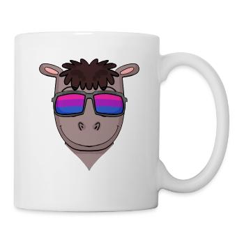 Bisexuell Pferd Geschenk - Tasse - Weiß - Rechts