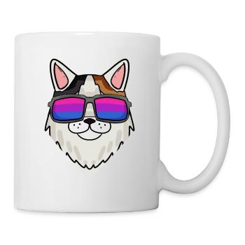 Bisexual Turkish Van Cat Gift - Mug - white - Right