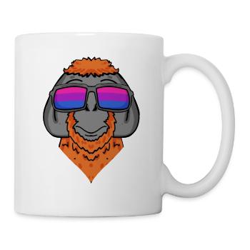 Cadeau orang-outan bisexuel - Mug blanc - blanc - Droite