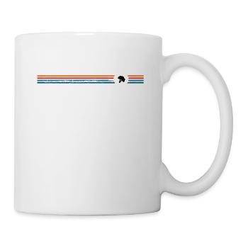 Brocoli Vegan Lover Retro Healthy Idée cadeau - Mug blanc - blanc - Droite