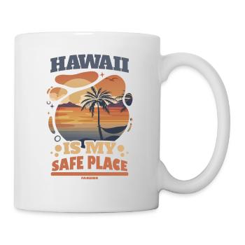 Hawaii Urlaub Aloha Sommer Hawaiian Geschenk - Tasse - Weiß - Rechts