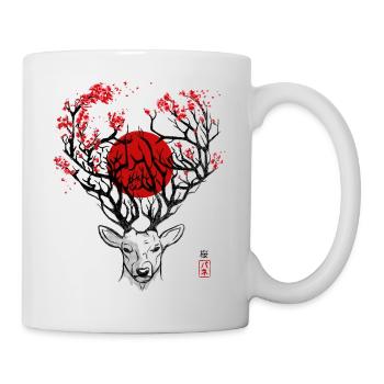 Japan nature - Mug - white - Right