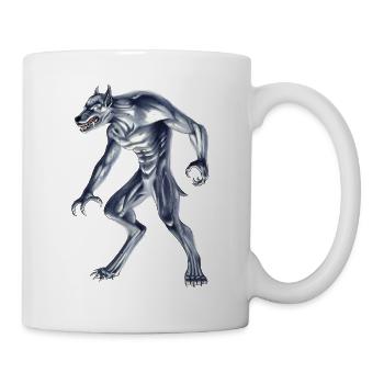 Cryptid Monster Dogman - Mug - white - Right