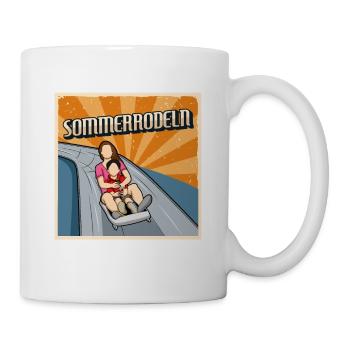 Summer Tobogganing Summer Toboggan Run - Mug - white - Right
