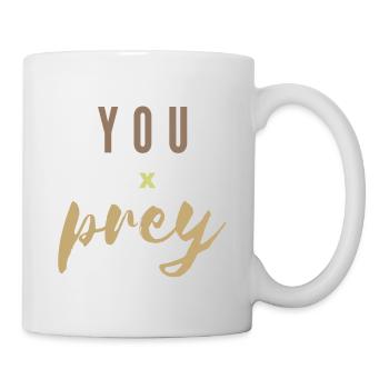 beten - Tasse - Weiß - Rechts