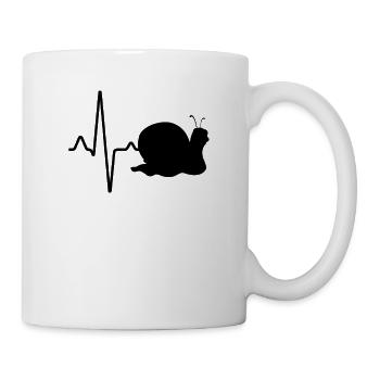 Snail Heartbeat - Mug - white - Right