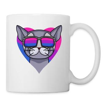 Cadeau bisexuel British Shorthair Cat - Mug blanc - blanc - Droite