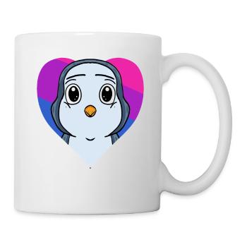Bisexuell Pinguin Geschenk - Tasse - Weiß - Rechts